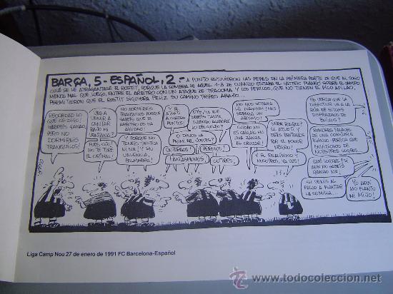 Coleccionismo deportivo: Libro tipo comic Una Lliga ben Lligada. ( Bar&ccedil;a ) - Foto 2