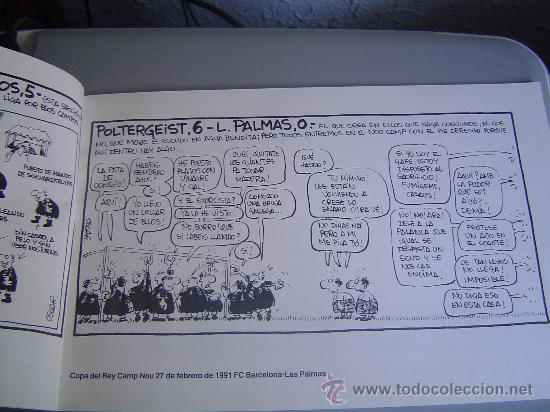 Coleccionismo deportivo: Libro tipo comic Una Lliga ben Lligada. ( Bar&ccedil;a ) - Foto 3