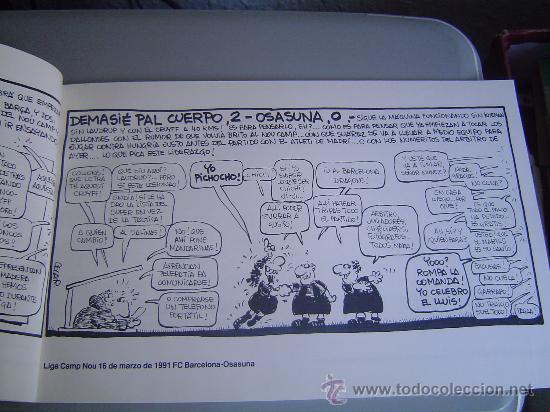 Coleccionismo deportivo: Libro tipo comic Una Lliga ben Lligada. ( Bar&ccedil;a ) - Foto 4