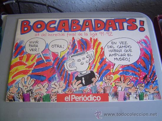 Coleccionismo deportivo: Libro tipo comic Bocabadats!!. ( Bar&ccedil;a ) - Foto 1