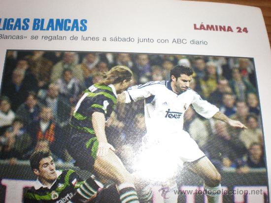 Coleccionismo deportivo: LIGAS BLANCAS,AUTOADHESIVAS,REAL MADRID - Foto 1