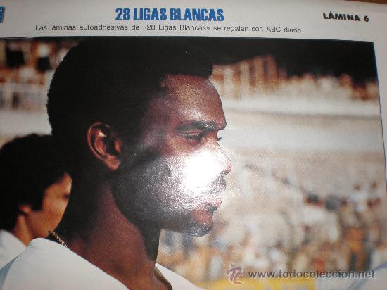 Coleccionismo deportivo: LIGAS BLANCAS,AUTOADHESIVAS,REAL MADRID - Foto 1