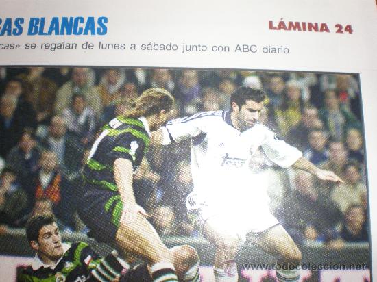 Coleccionismo deportivo: LIGAS BLANCAS,AUTOADHESIVAS,REAL MADRID