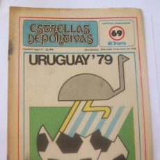 Colecionismo desportivo: URUGUAY FUTBOL, FOOTBALL. JUVENIL DE PLATA 1979. MAGAZINE, REVISTA DEPORTIVA N° 69 1979. Lote 28962419