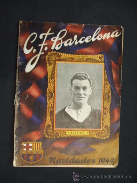 Collezionismo sportivo: BOLETIN C.F. BARCELONA - NAVIDADES 1949 - C.F. BARCELONA - SAN LORENZO DE ALMAGRO