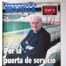 Coleccionismo deportivo: REVISTA FUTBOL - MESTALLA Nº 10 - AÑO 1993 - PORTADA ARTURO TUZON. Lote 29357549