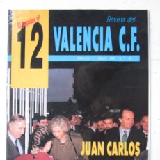 Coleccionismo deportivo: REVISTA FUTBOL - VALENCIA C.F. - Nº 8 - AÑO 1990 - PORTADA LOS REYES EN VALENCIA FINAL COPA DEL REY. Lote 29380340