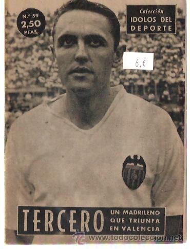 Sports collectibles: COLECCION IDOLOS DEL DEPORTE N&ordm; 59 TERCERO