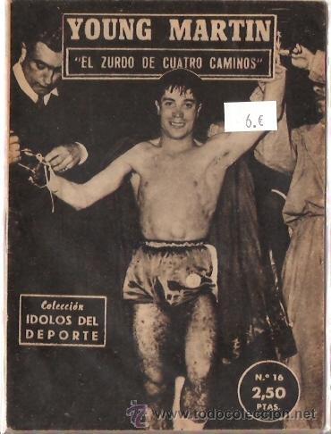 Sports collectibles: COLECCION IDOLOS DEL DEPORTE N&ordm; 16 YOUG MARTIN