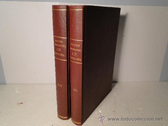 Collectionnisme sportif: C. F. BARCELONA -2 TOMOS ENCUADERNADOS * BOLETIN OFICIAL INFORMATIVO* DESDE N&ordm; 1 al 23