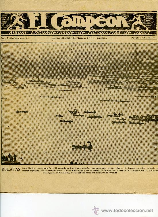 Sammelleidenschaft Sport: REVISTA EL CAMPEON TOMO I CUADERNO 20