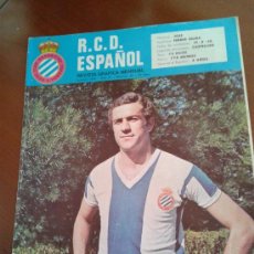 Coleccionismo deportivo: REVISTA R.C.D ESPAÑOL PUBLICACIÓN OFICIAL RCD ESPANYOL NÚM 22 OCTUBRE 1976 PORTADA JOSÉ FERRER