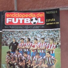Coleccionismo deportivo: Nº9 - LA ENCICLOPEDIA DEL FUTBOL AÑOS 70 -BARCELONA,ZARAGOZA,ATLETICO DE MADRID,VALENCIA,MADRID... Lote 33662192