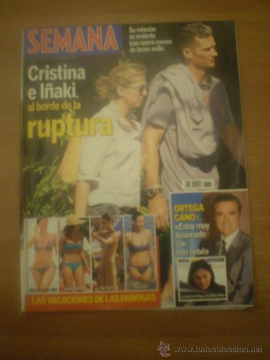 Coleccionismo deportivo: REVISTA SEMANA 25 JULIO 2012- N&ordm; 3781-