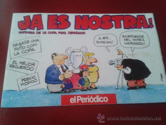 Sports collectibles: SUPLEMENTO EL PERIODICO OSCAR NEBREDA DREAM TEAM BAR&Ccedil;A FC BARCELONA