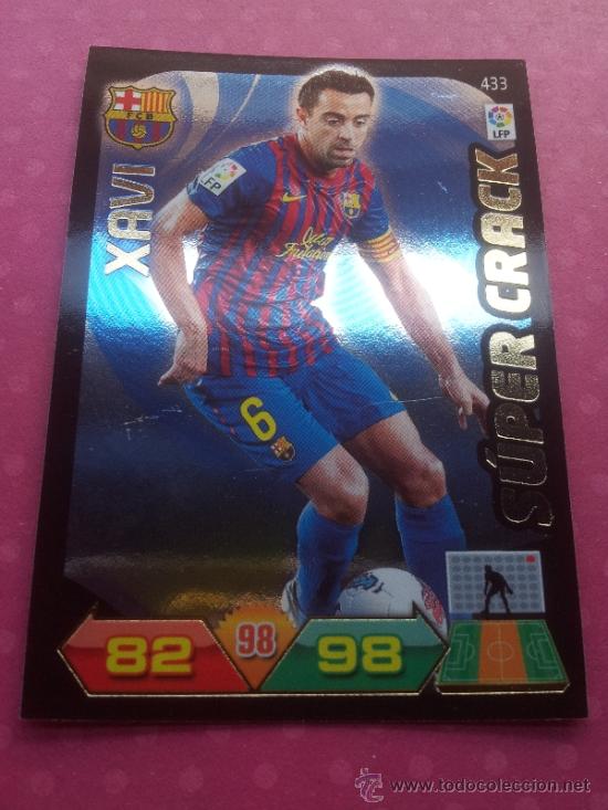 Coleccionismo deportivo: 433 - XAVI HERNANDEZ (FC BARCELONA) SUPER CRACK - ADRENALYN XL BBVA 2011-2012 - PANINI 11/12