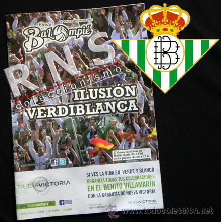 Coleccionismo deportivo: BALOMPI&Eacute; - REVISTA DEL REAL BETIS - N&ordm; 8 SEPTIEMBRE A&Ntilde;O 2011 - F&Uacute;TBOL DEPORTE FOTOS EQUIPO