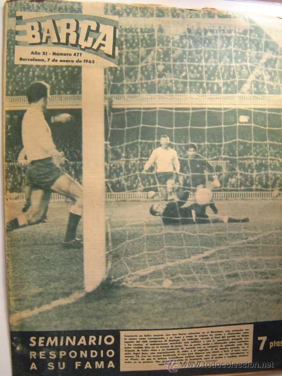 Coleccionismo deportivo: Periodico  BAR&Ccedil;A . 1965 - Foto 1