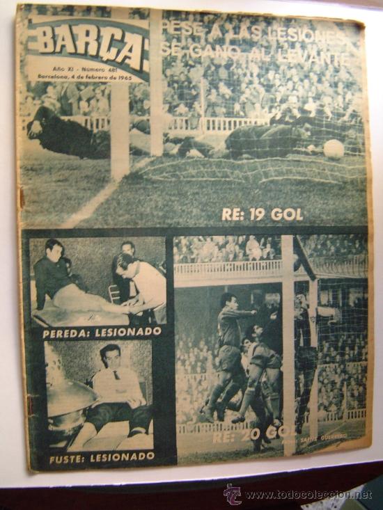 Coleccionismo deportivo: Periodico  BAR&Ccedil;A . 1965. - Foto 1