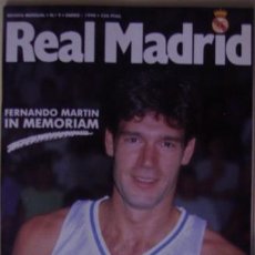 Coleccionismo deportivo: REAL MADRID Nº 9, ENERO 1990