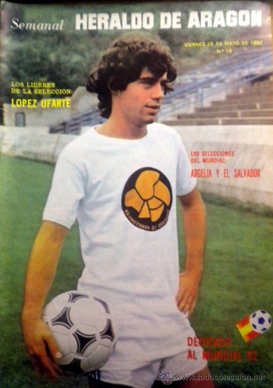 Collezionismo sportivo: REVISTA MUNDIAL 82 ESPA&Ntilde;A 1982 POSTER LOPEZ UFARTE MAGAZINE FIFA WORLD CUP FOOTBALL