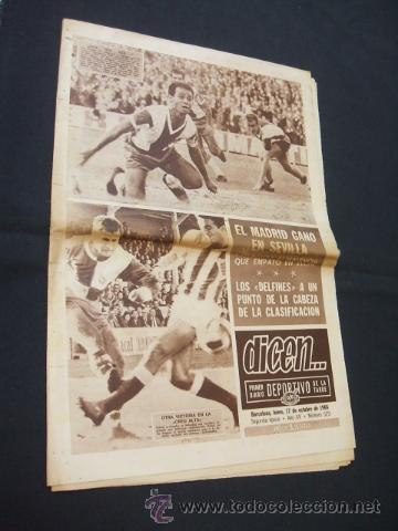 Sports collectibles: DICEN - ESPA&Ntilde;OL 2 BARCELONA 0 - N&ordm; 529 -  17 OCTUBRE 1966 -