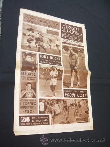 Sports collectibles: DICEN - EUROPEO AFICIONADOS, ESCOCIA FAVORITA TRAS DERROTAR A ESPA&Ntilde;A - N&ordm; 736 - 17 JUNIO 1967 -