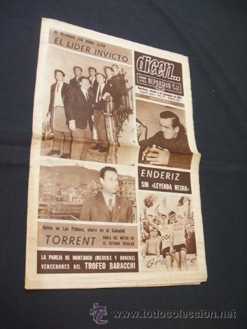 Sports collectibles: DICEN - DE BELGRADO VIA ROMA, LLEGO EL LIDER INVICTO - N&ordm; 54&iquest;? - 5 NOVIEMBRE 1966