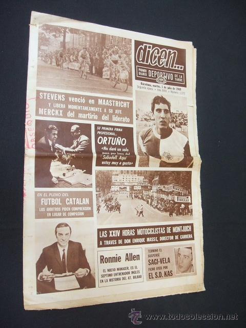 Sports collectibles: DICEN - STEVENS VENCIO EN MAASTRICHT - N&ordm; 1370 - 1 JULIO 1969 -