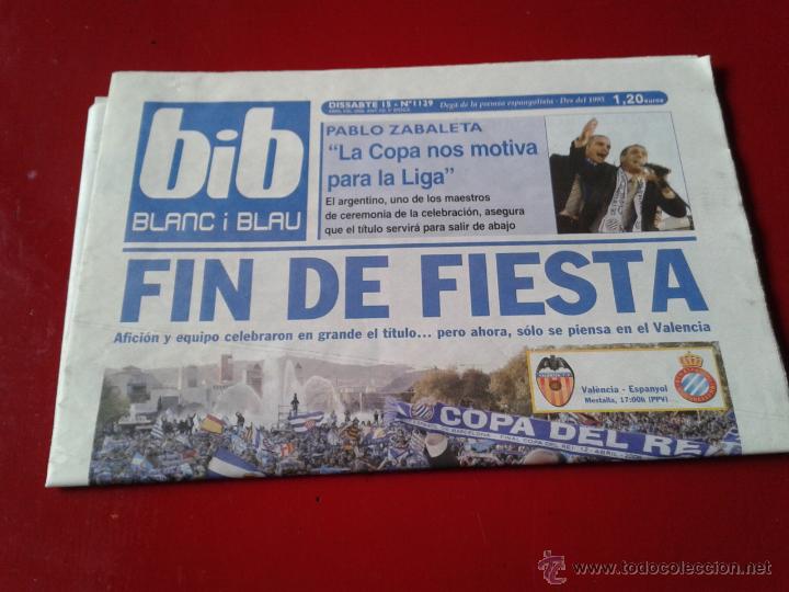 Coleccionismo deportivo: Peri&oacute;dico deportivo Blanc i Blau RCD Espanyol R.C.D Espa&ntilde;ol celebraciones campe&oacute;n Copa del Rey 2006