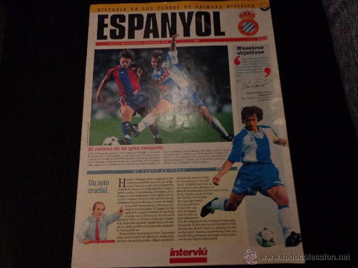 Coleccionismo deportivo: fasciculo del rcd espa&ntilde;ol - Foto 1