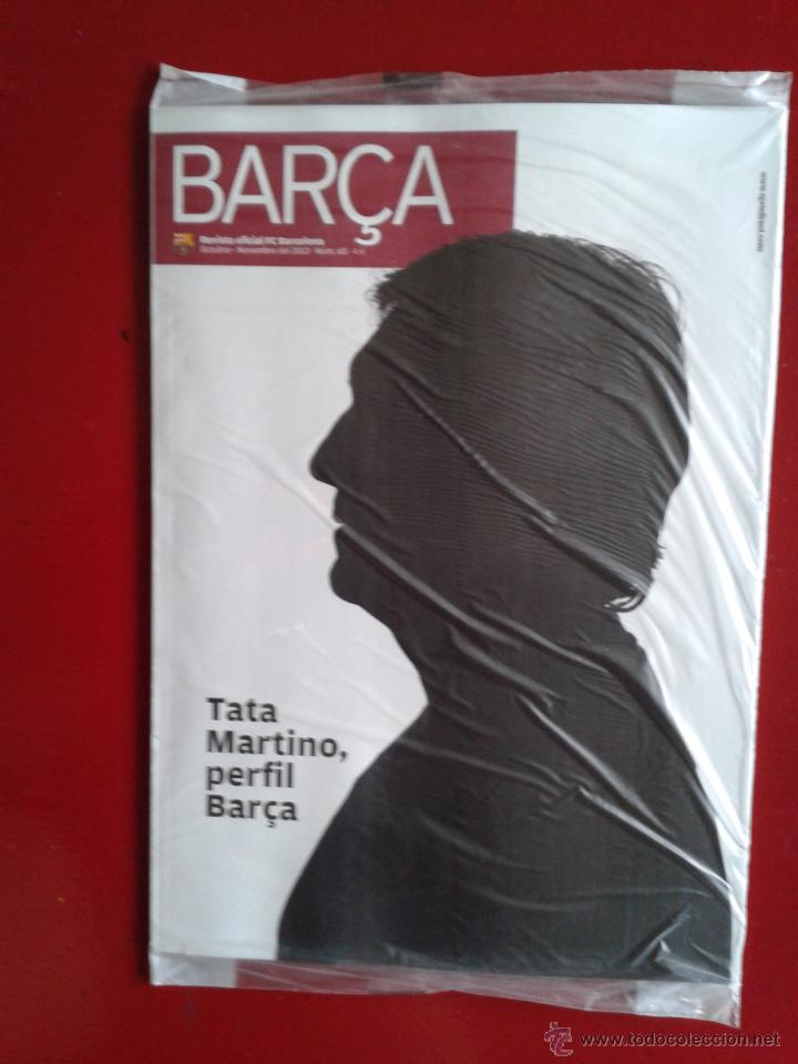Coleccionismo deportivo: Revista oficial Bar&ccedil;a F.C Barcelona especial Tata Martino noviembre 2013 nueva envoltorio original