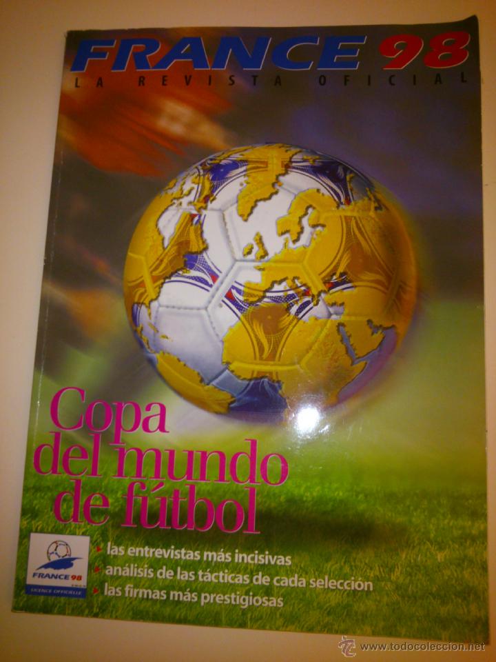 France 98 Revista Oficial De La Copa Del Mundo Comprar Revistas Y Periódicos Antiguos Fútbol 8755