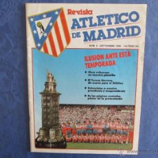 Collectionnisme sportif: REVISTA ATLETICO DE MADRID, NÚM 9. SEPTIEMBRE 1986. Lote 40085821