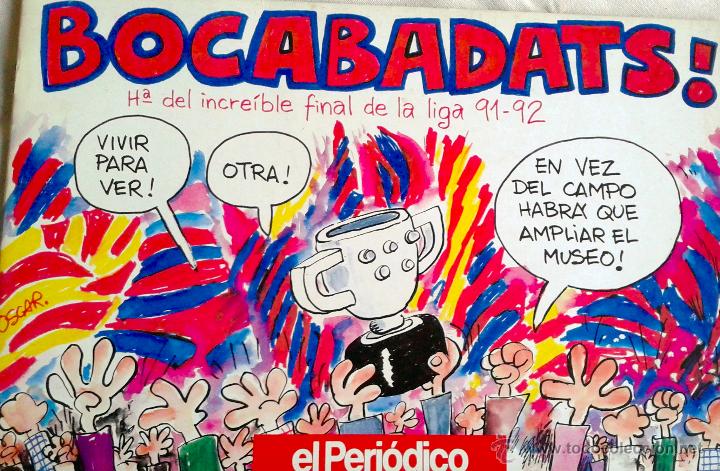 Sports collectibles: LIBRO COMI&Ccedil; DEL BAR&Ccedil;A !! BOCABADATS !! - DEL PERIODICO -