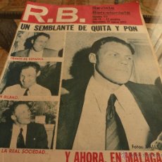 Coleccionismo deportivo: R.B.REV.BARCELONISTA Nº: 417(27-3-73)-MÁLAGA 2 BARÇA 1-FOTOS