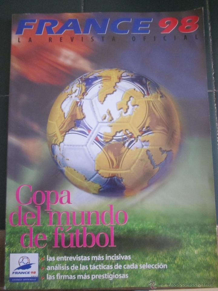 Revista Oficial Mundial Francia 1998 250 Pagin Comprar Revistas Y Periódicos Antiguos Fútbol 5673