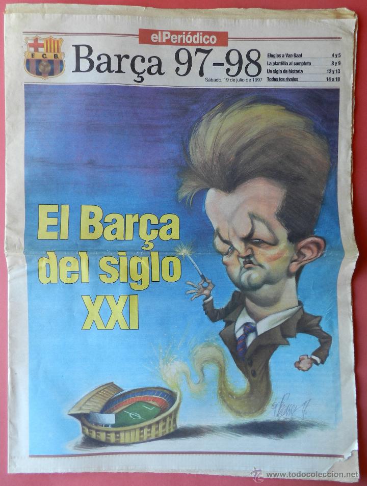Coleccionismo deportivo: REVISTA EXTRA EL PERIODICO GUIA LIGA 97-98 - SUPLEMENTO ESPECIAL FUTBOL TEMPORADA 1997/1998