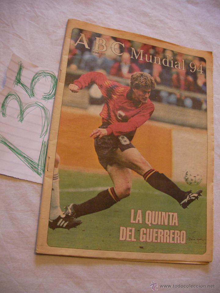 Coleccionismo deportivo: ANTIGUO PERIODICO ABC - MUNDIAL 94 - LA QUINTA DEL GUERRERO - ENVIO GRATIS A ESPA&Ntilde;A