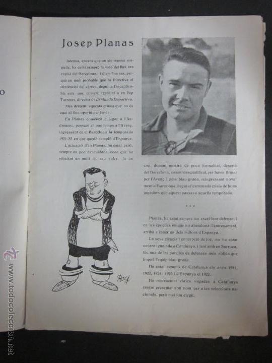 Coleccionismo deportivo: JOVENTUT CATALANA- NUMERO DE HOMENAJE AL F.C.BARCELONA- 1925- VER FOTOS Y MEDIDAS- (CD-394) - Foto 6 - 43694323