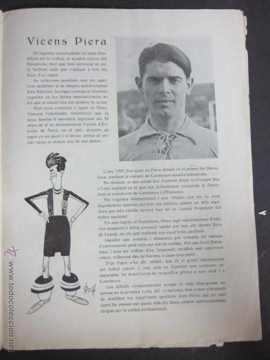 Coleccionismo deportivo: JOVENTUT CATALANA- NUMERO DE HOMENAJE AL F.C.BARCELONA- 1925- VER FOTOS Y MEDIDAS- (CD-394) - Foto 13 - 43694323