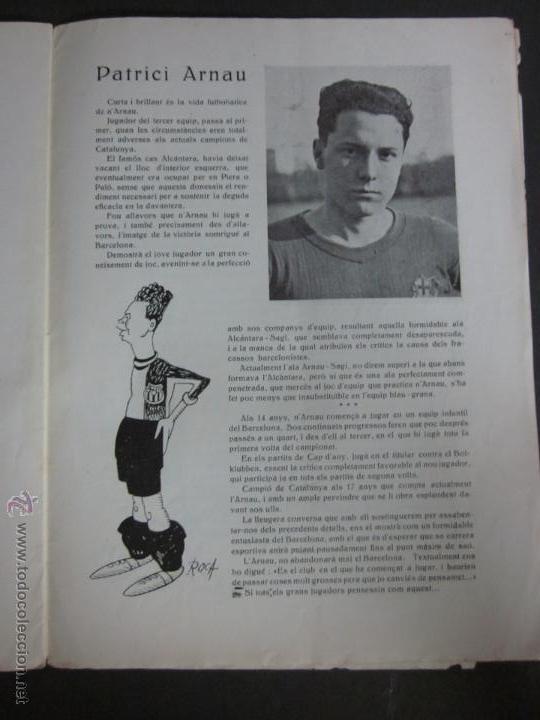 Coleccionismo deportivo: JOVENTUT CATALANA- NUMERO DE HOMENAJE AL F.C.BARCELONA- 1925- VER FOTOS Y MEDIDAS- (CD-394) - Foto 15 - 43694323