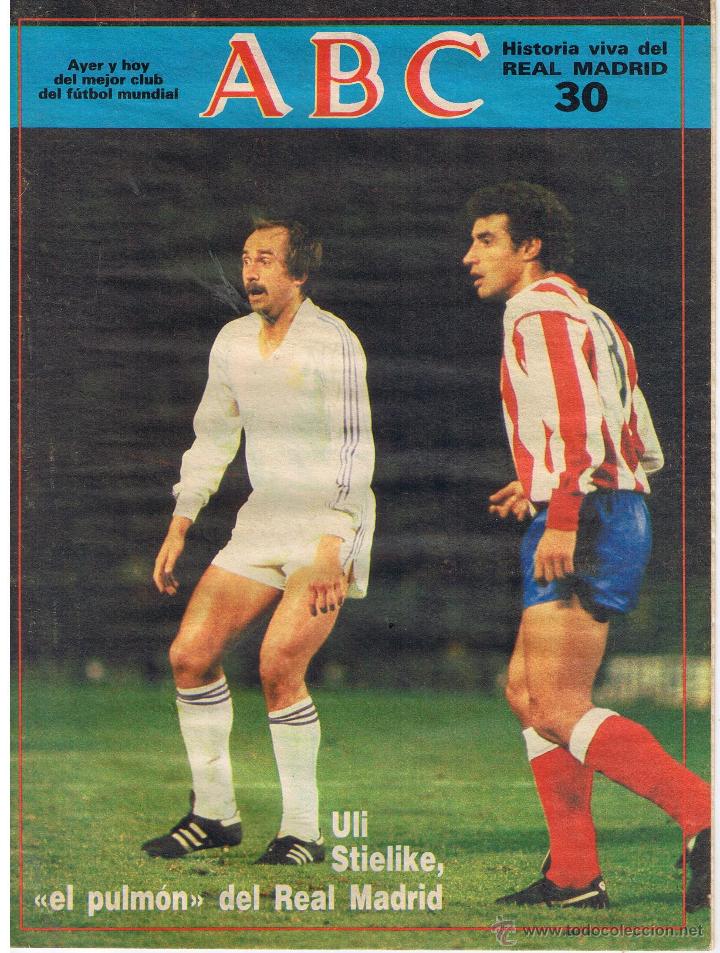 Coleccionismo deportivo: HISTORIA VIVA DEL REAL MADRID. FASCICULO ABC N&ordm; 30. (ST/B8)