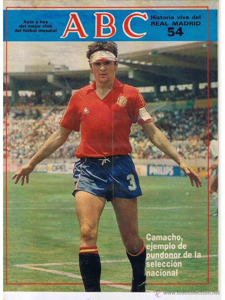 Coleccionismo deportivo: HISTORIA VIVA DEL REAL MADRID. FASCICULO ABC N&ordm; 54. (ST/B8)