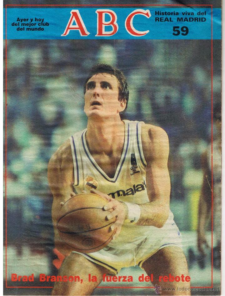 Coleccionismo deportivo: HISTORIA VIVA DEL REAL MADRID. FASCICULO ABC N&ordm; 59. (ST/B8)
