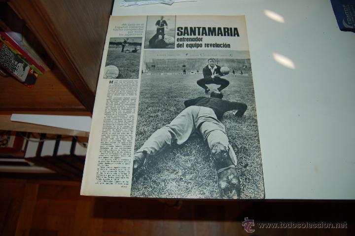 Collezionismo sportivo: RCD. ESPA&Ntilde;OL: Entrevista y reportaje con el t&eacute;cnico JOS&Eacute; EMILIO SANTAMAR&Iacute;A. A&ntilde;os 70