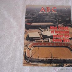 Coleccionismo deportivo: HISTORIA VIVA DEL F.C. BARCELONA ABC Nº 20 MINI ESTADI, EL HERMANO MENOR DEL CAMP NOU