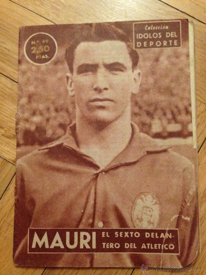 Coleccionismo deportivo: R14660 REVISTA IDOLOS DEL DEPORTE MAURI NUMERO 49 ATHLETIC BILBAO