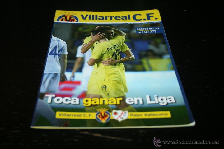 Sports collectibles: PROGRAMA F&Uacute;TBOL TEMPORADA 14-15 VILLARREAL - RAYO