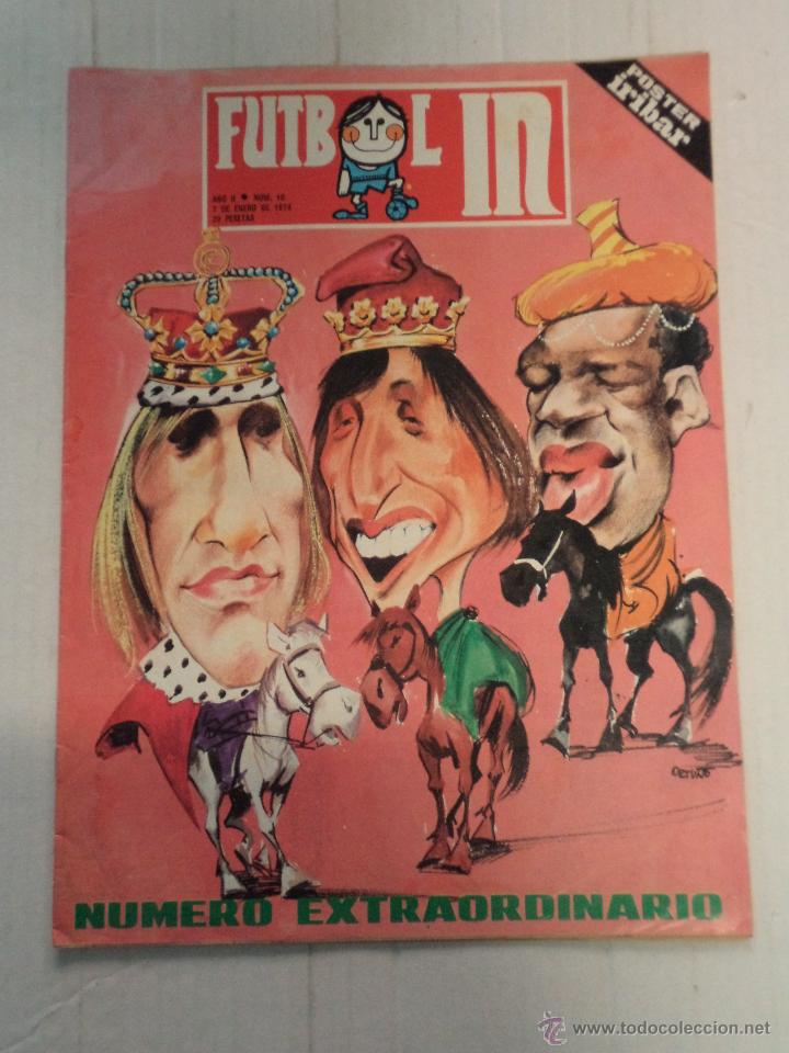 Coleccionismo deportivo: FUTBOL IN N&ordm; 10 &ndash; N&Uacute;MERO EXTRAORDINARIO - P&Oacute;STER IRIBAR